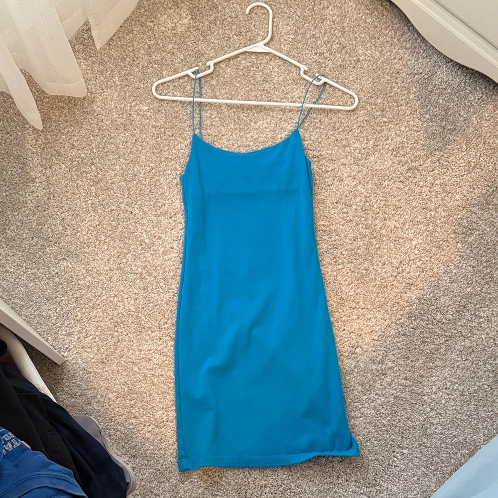 Zara Blue Mini Dress